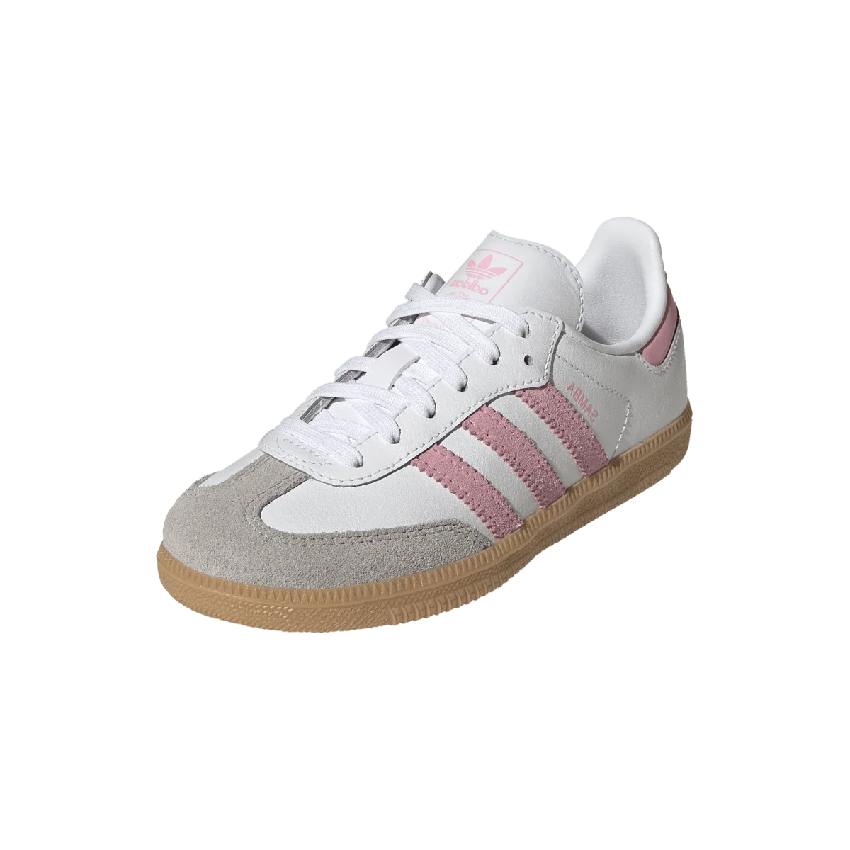 Overkicks - Adidas Samba OG White Light Pink Gum (PS) (JQ2024) - imagen 2
