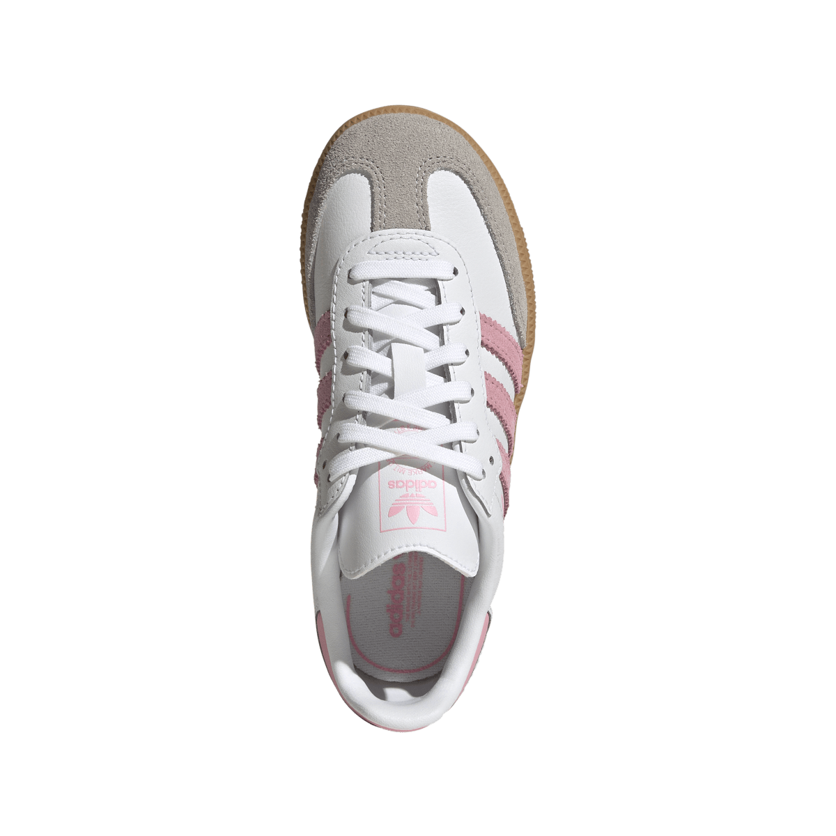 Overkicks - Adidas Samba OG White Light Pink Gum (PS) (JQ2024) - imagen 3