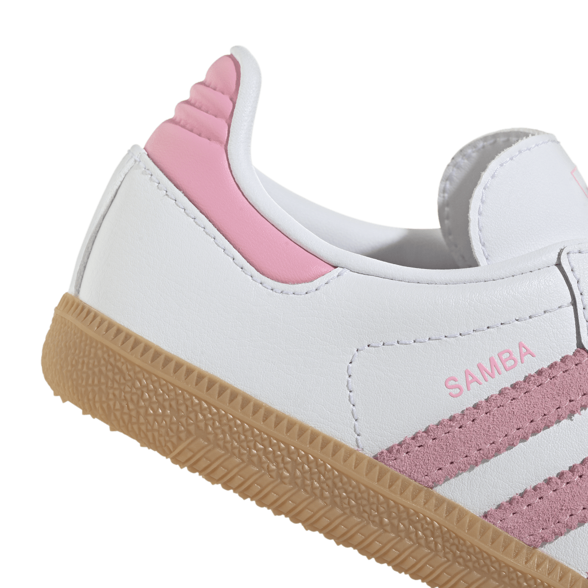 Overkicks - Adidas Samba OG White Light Pink Gum (PS) (JQ2024) - imagen 7