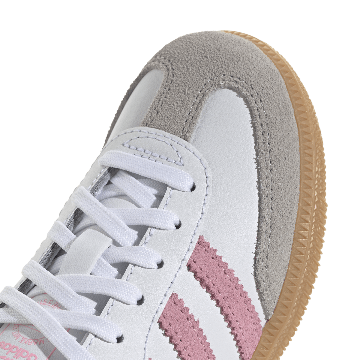 Overkicks - Adidas Samba OG White Light Pink Gum (PS) (JQ2024) - imagen 8