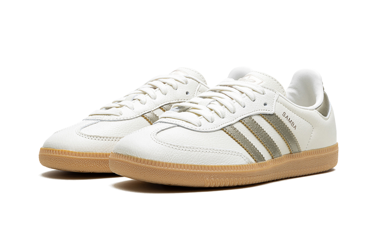 Overkicks - Adidas Samba OG Wonder Gold Metallic (IG1964) - vista trasera