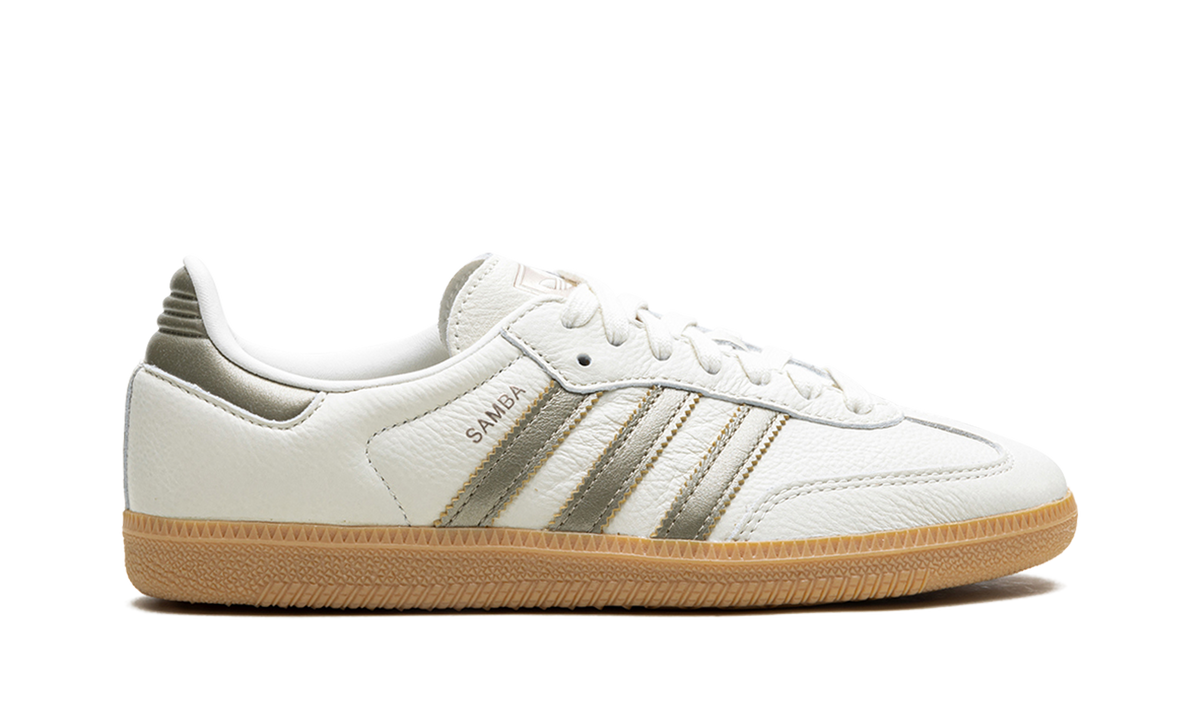 Overkicks - Adidas Samba OG Wonder Gold Metallic (IG1964) - detalle talón