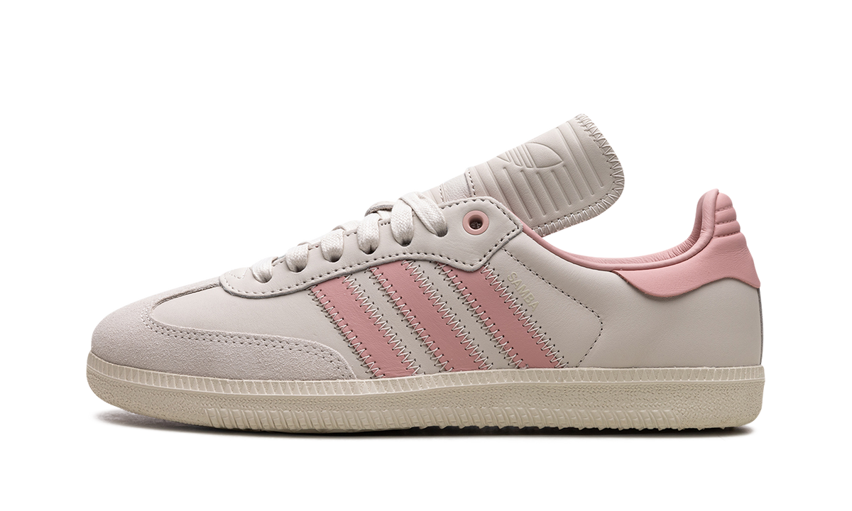Overkicks - Adidas Samba Pharrell Humanrace Aluminium (ID3127) - vista lateral
