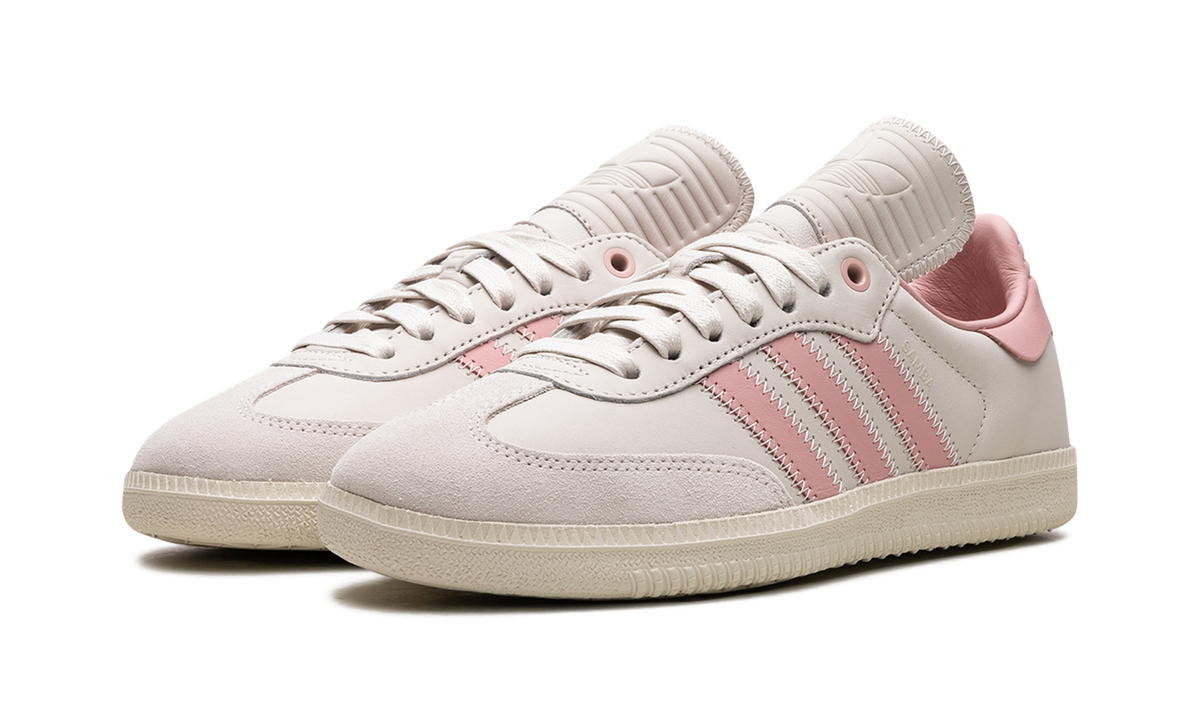 Overkicks - Adidas Samba Pharrell Humanrace Aluminium (ID3127) - vista trasera