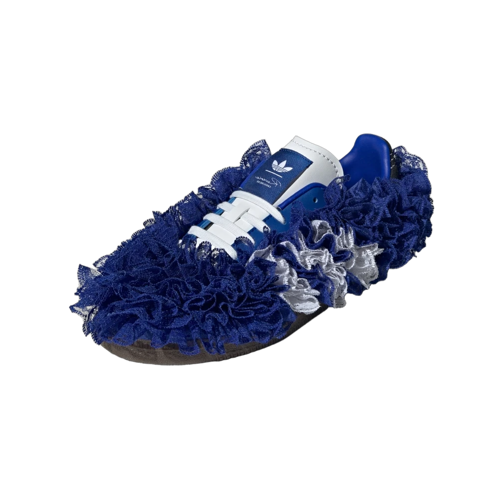 Overkicks - Adidas Samba Reverie by Caroline Hú CLOT Blue Lace Upper (JS2777) - vista trasera
