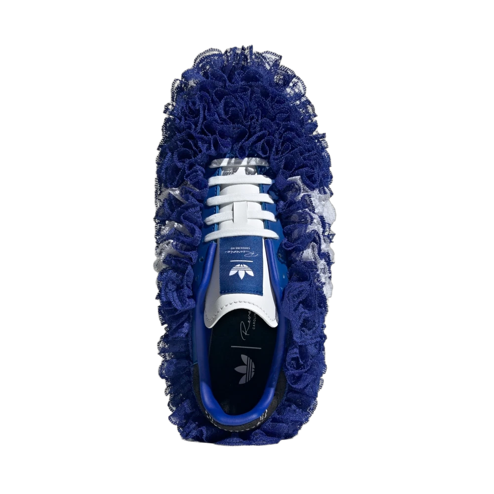 Overkicks - Adidas Samba Reverie by Caroline Hú CLOT Blue Lace Upper (JS2777) - par completo