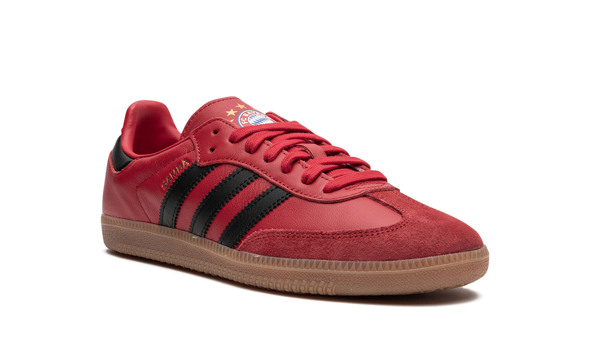 Overkicks - Adidas Samba Team Bayern Munich (HQ7031) - detalle lateral interior