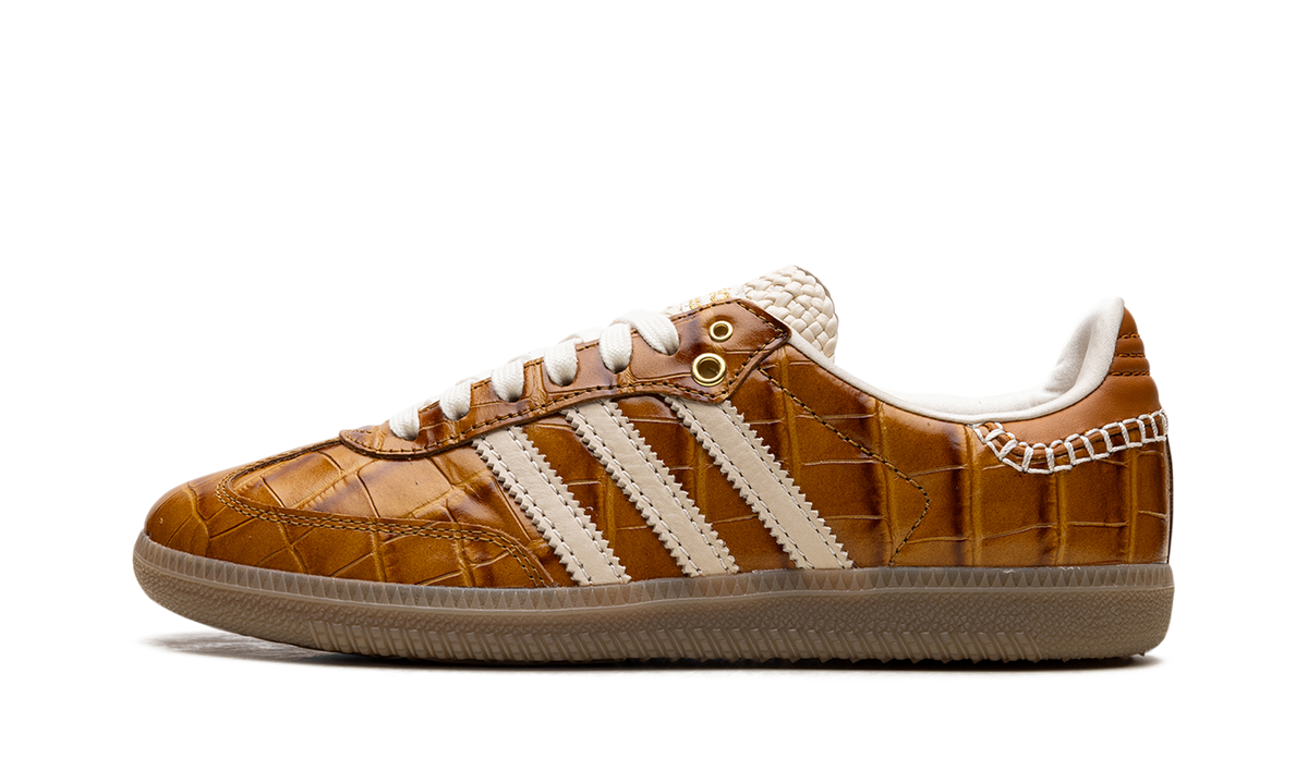 Overkicks - Adidas Samba Wales Bonner Brown Croc (JH9826) - vista lateral