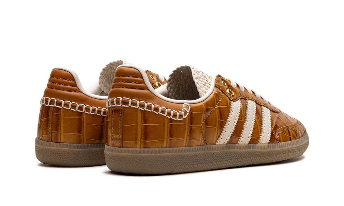 Overkicks - Adidas Samba Wales Bonner Brown Croc (JH9826) - par completo