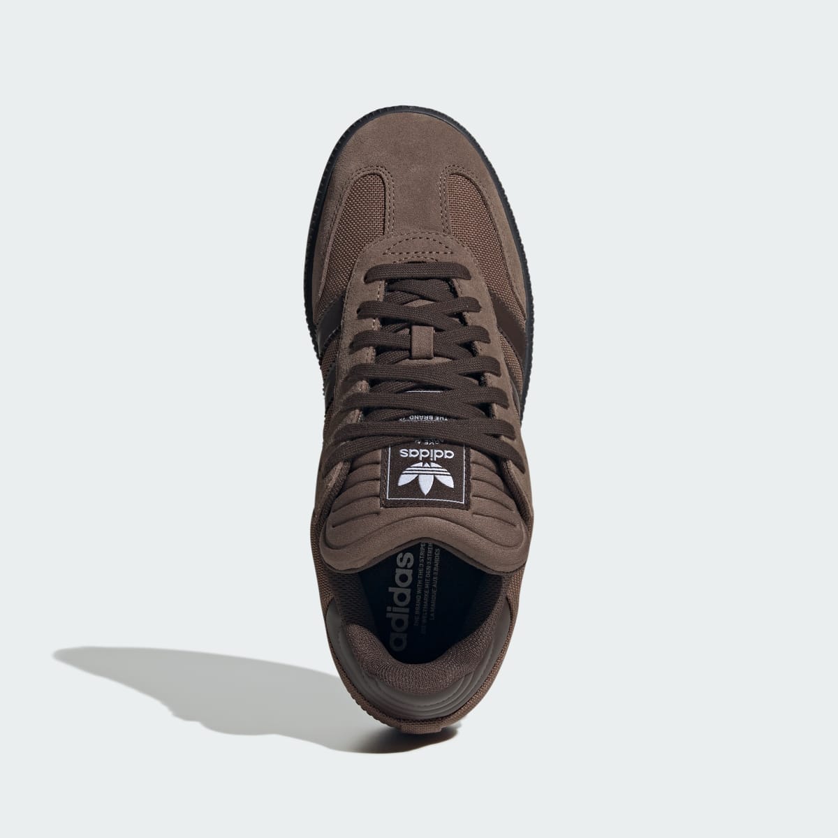 Overkicks - Adidas Samba XLG Earth Strata Dark Brown (JR0929) - par completo