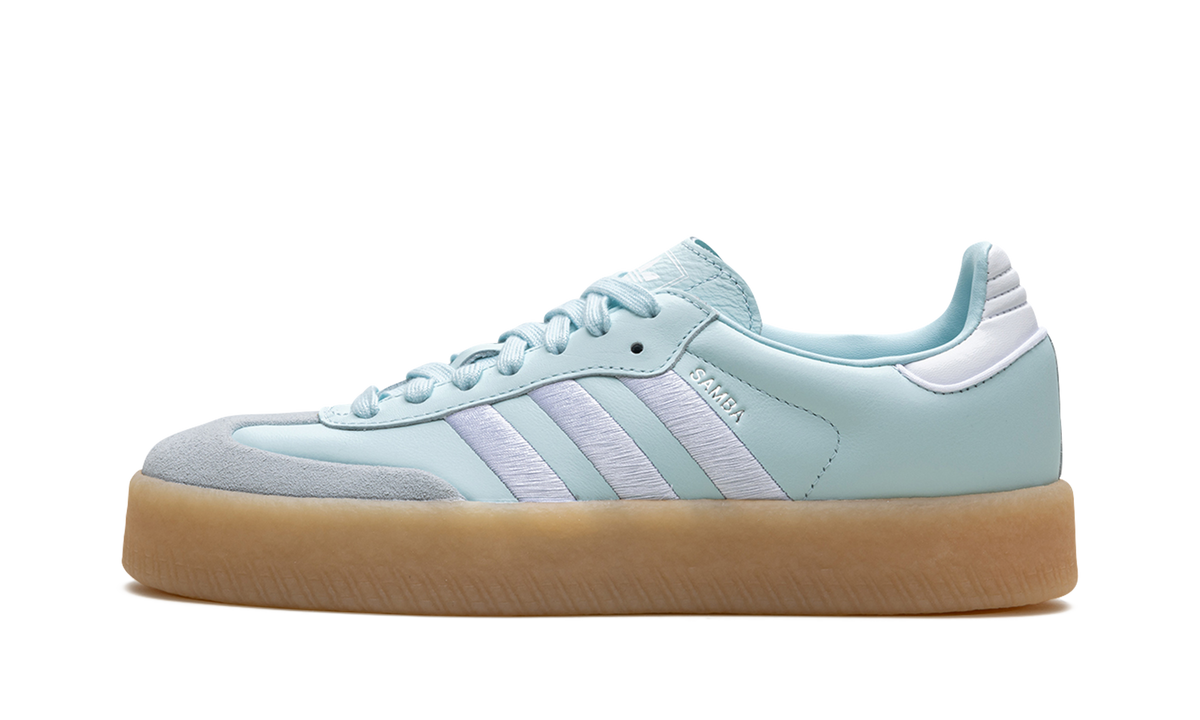 Overkicks - Adidas Sambae Almost Blue (Womens) (ID0435) - vista lateral