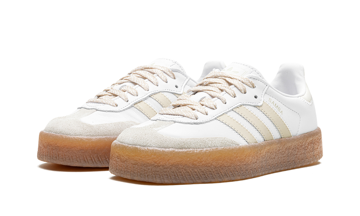 Overkicks - Adidas Sambae Beige (Womens) (IE9107) - vista trasera