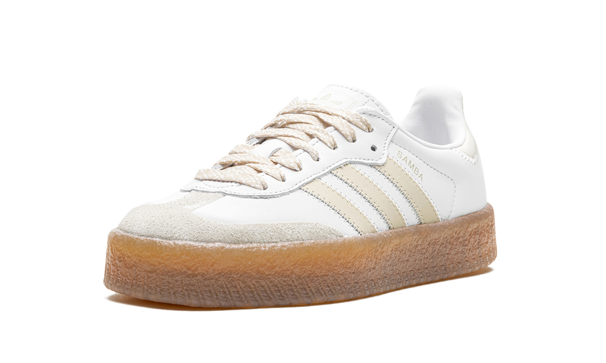 Overkicks - Adidas Sambae Beige (Womens) (IE9107) - detalle suela