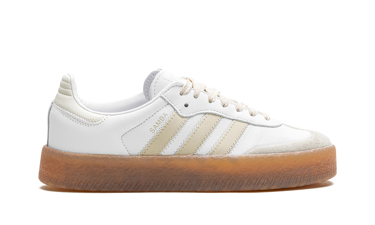Overkicks - Adidas Sambae Beige (Womens) (IE9107) - detalle talon