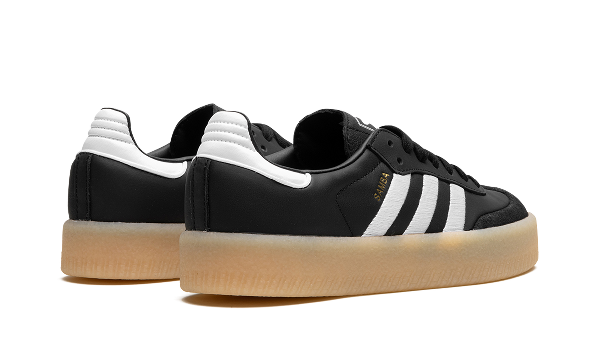 Overkicks - Adidas Sambae Black White Gum (Womens) (ID0436) - par completo