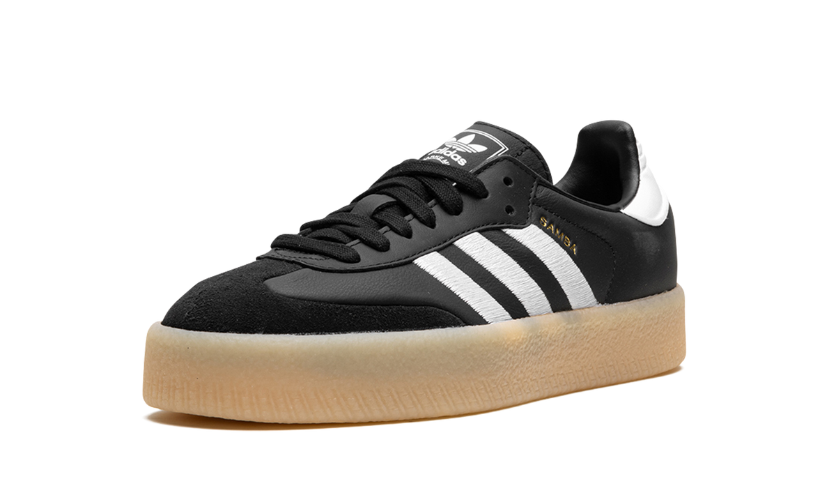 Overkicks - Adidas Sambae Black White Gum (Womens) (ID0436) - detalle suela