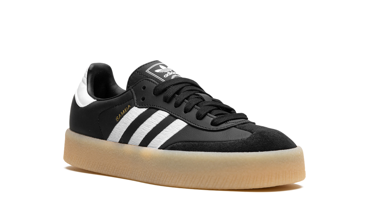 Overkicks - Adidas Sambae Black White Gum (Womens) (ID0436) - detalle lateral interior