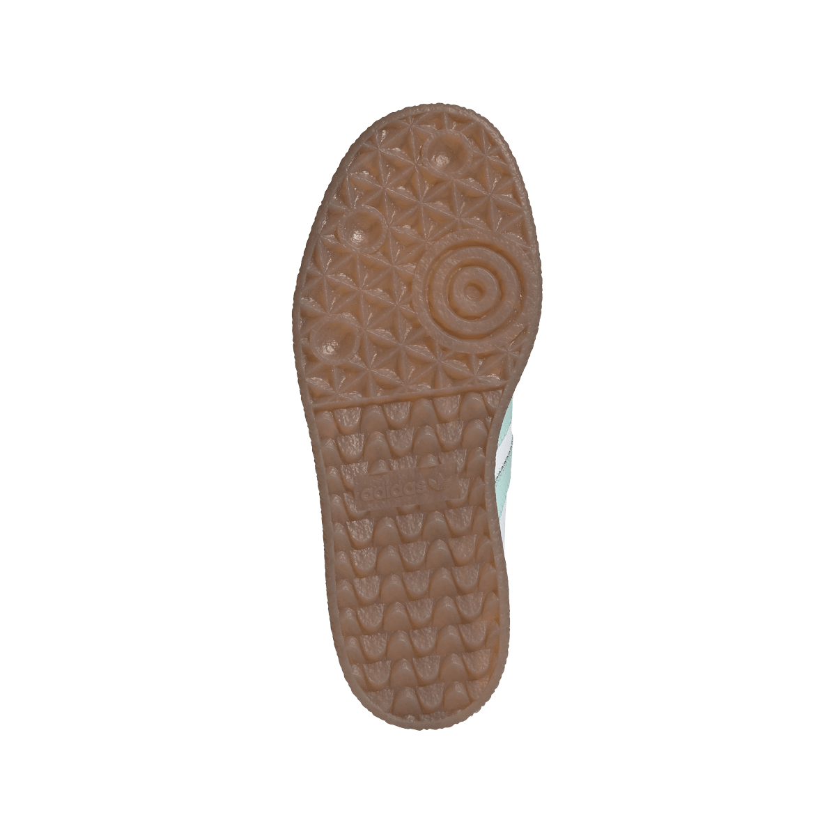 Overkicks - Adidas Sambae Cloud White Clear Mint Gold Metallic (GS) (JQ1314) - imagen 4