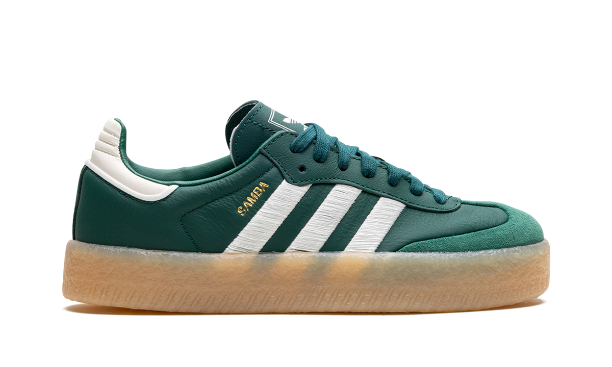 Overkicks - Adidas Sambae Collegiate Green Gum (Womens) (IF1835) - detalle talon