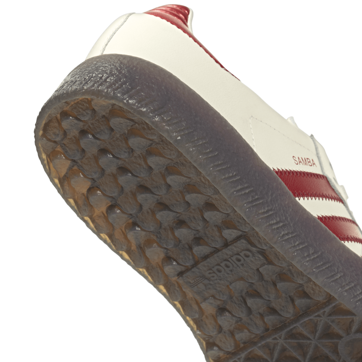 Overkicks - Adidas Sambae Cream White Shadow Red (Womens) (IH4044) - detalle