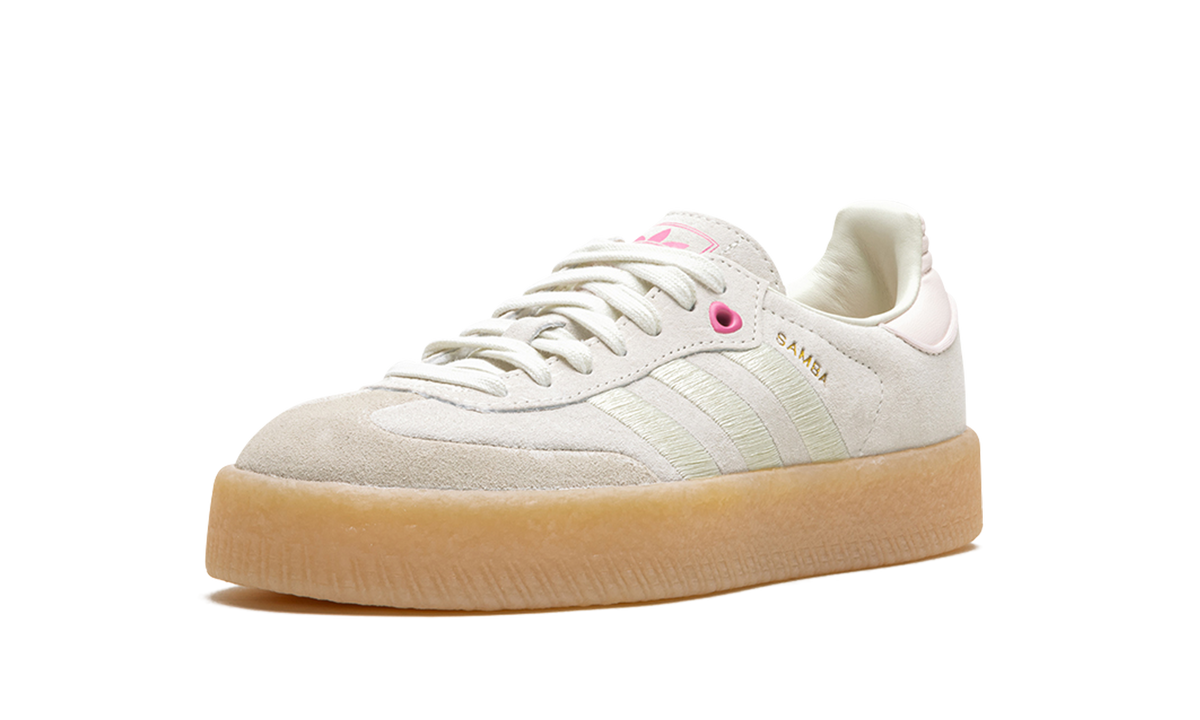 Overkicks - Adidas Sambae Ivory Pink Fusion (Womens) (ID1104) - detalle suela