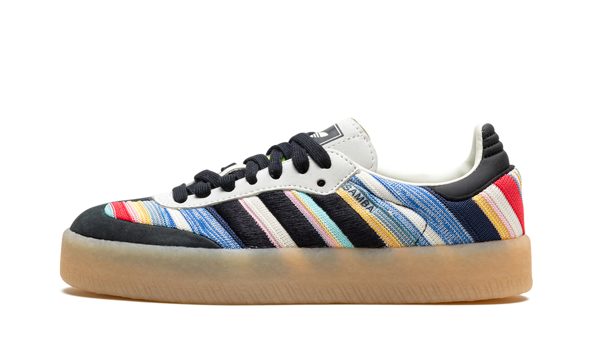 Overkicks - Adidas Sambae KSENIASCHNAIDER Black (Womens) (ID0444) - vista lateral