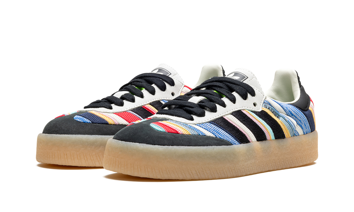 Overkicks - Adidas Sambae KSENIASCHNAIDER Black (Womens) (ID0444) - vista trasera