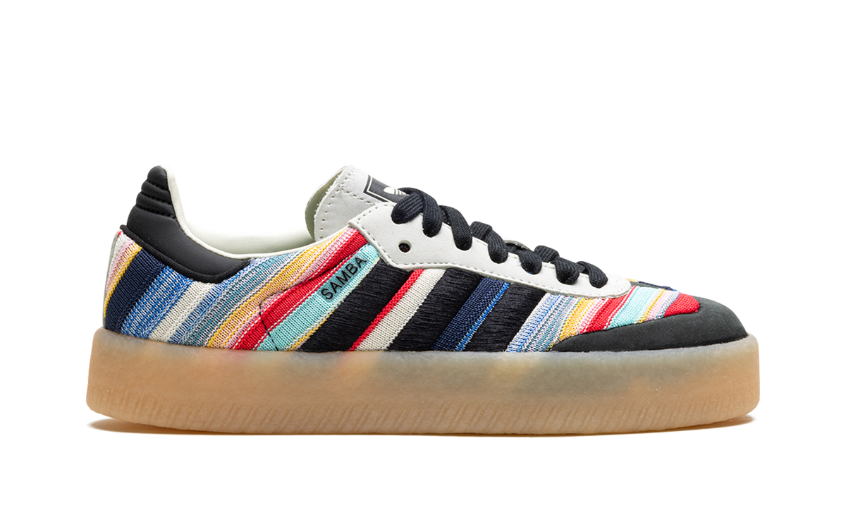 Overkicks - Adidas Sambae KSENIASCHNAIDER Black (Womens) (ID0444) - detalle talon