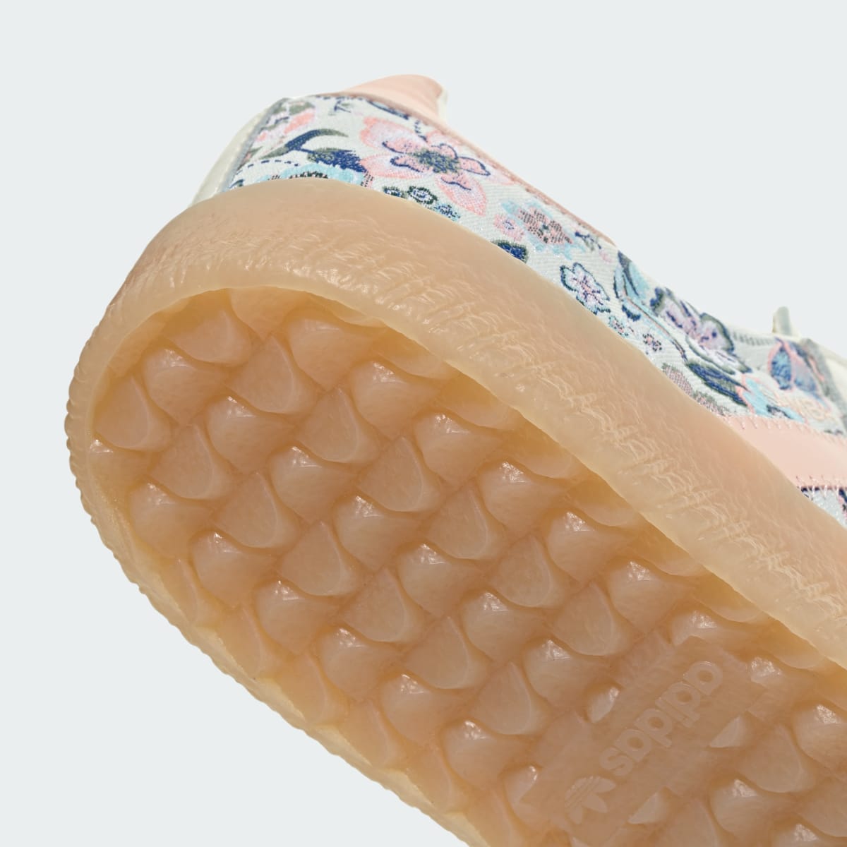 Overkicks - Adidas Sambae Liberty London Off White Blush Pink (GS) (JQ2009) - imagen 10