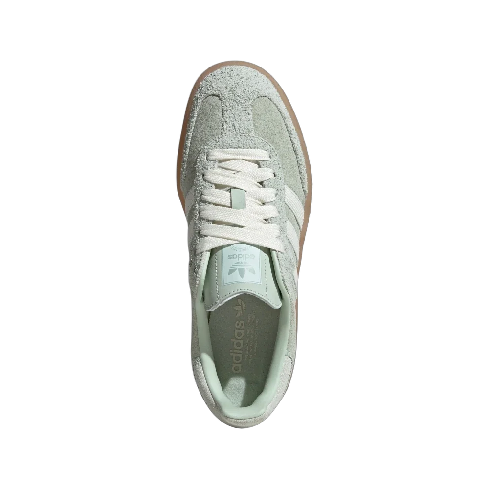 Overkicks - Adidas Sambae Linen Green Gum (Womens) (JI3881) - par completo