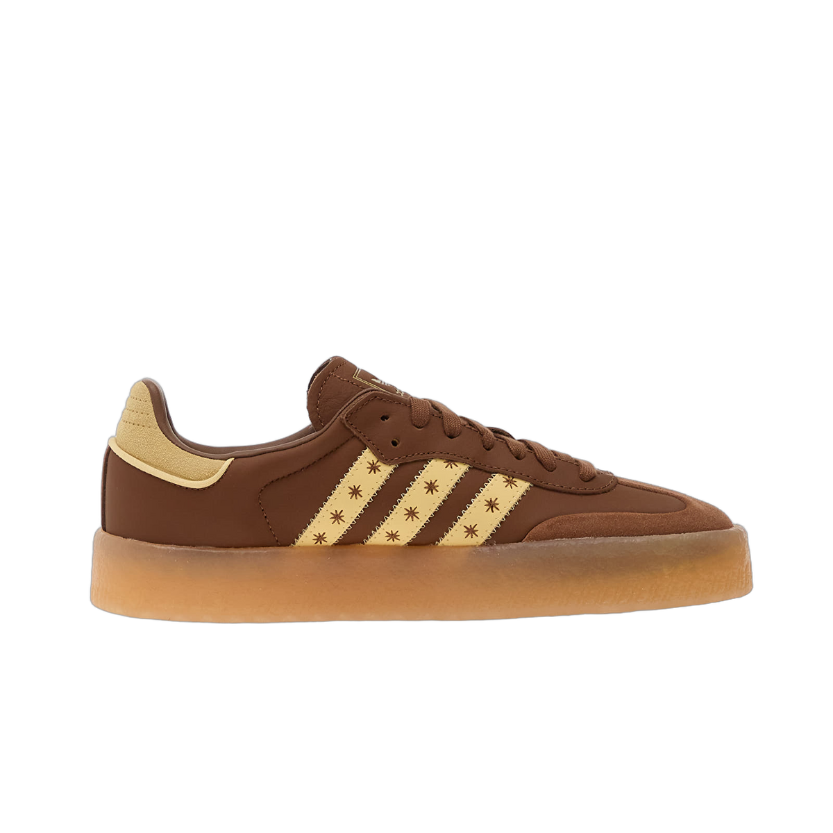 Overkicks - Adidas Sambae Preloved Brown Orange Tint (Womens) (JS3958) - par completo