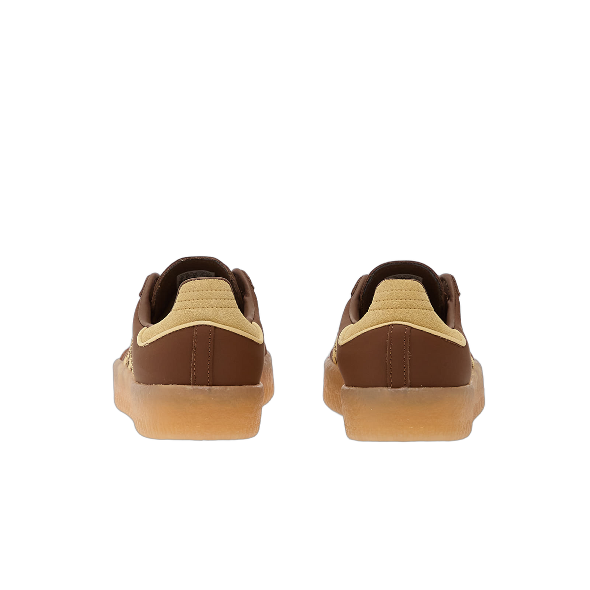 Overkicks - Adidas Sambae Preloved Brown Orange Tint (Womens) (JS3958) - vista superior