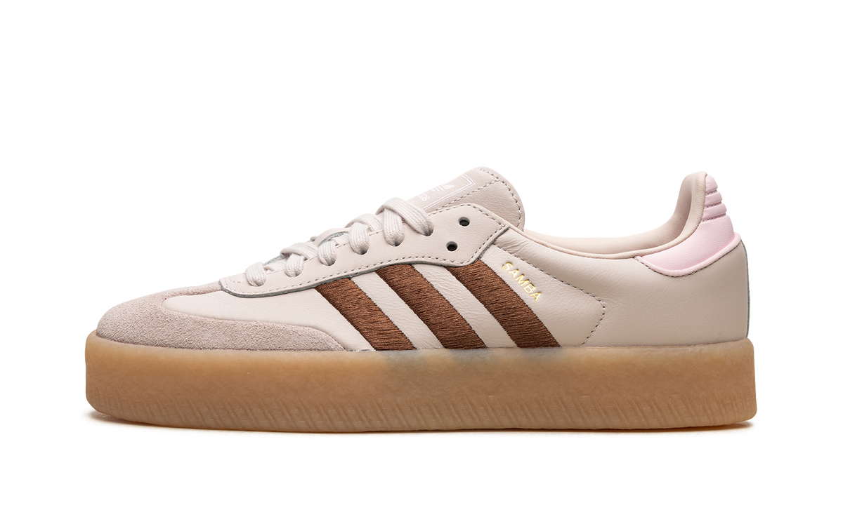 Overkicks - Adidas Sambae Putty Mauve Gum (Womens) (ID3737) - vista lateral