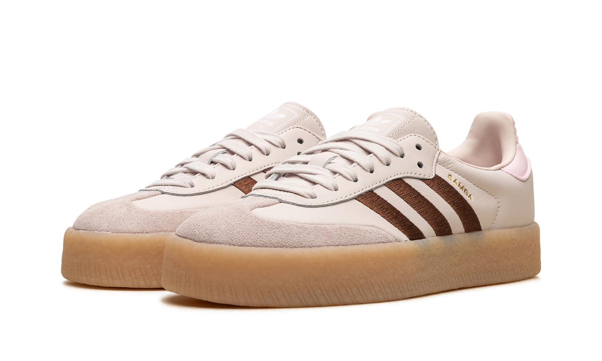 Overkicks - Adidas Sambae Putty Mauve Gum (Womens) (ID3737) - vista trasera