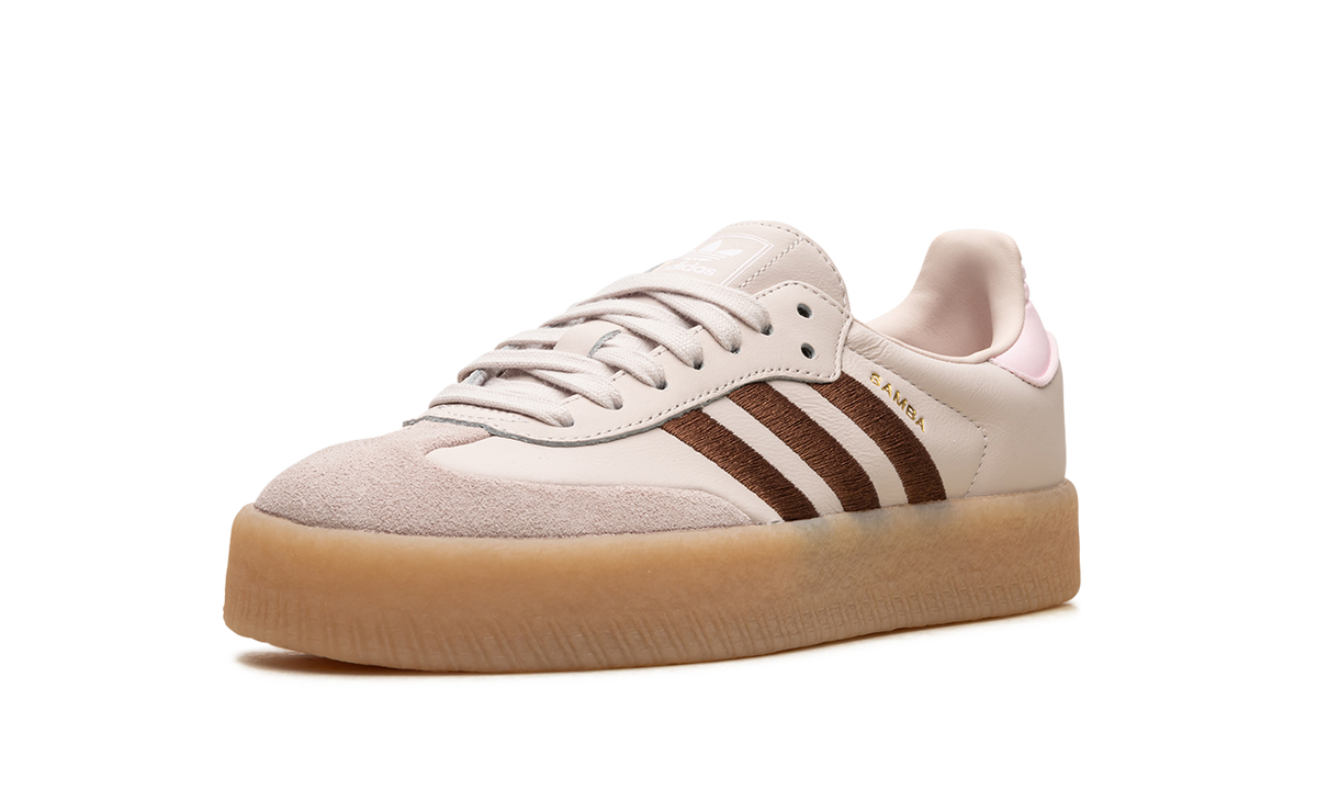 Overkicks - Adidas Sambae Putty Mauve Gum (Womens) (ID3737) - detalle suela