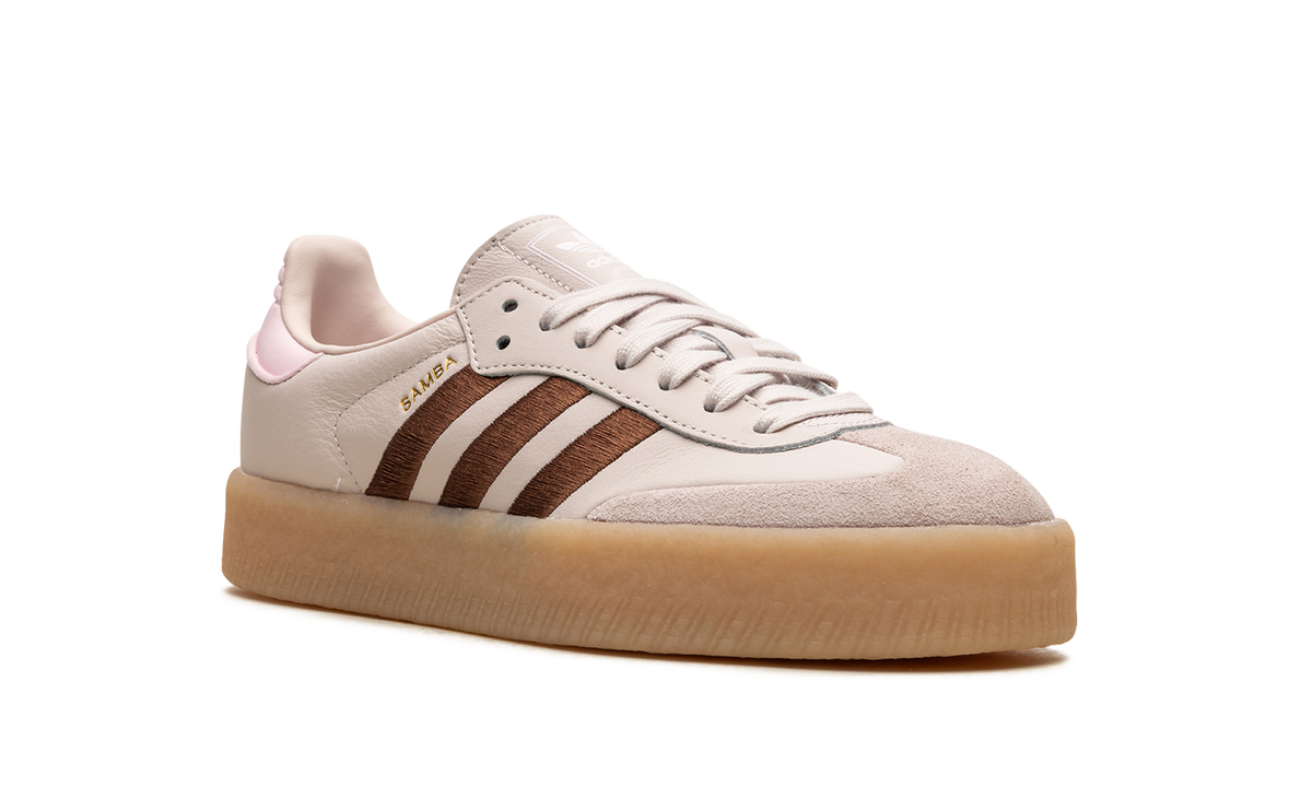 Overkicks - Adidas Sambae Putty Mauve Gum (Womens) (ID3737) - detalle lateral interior