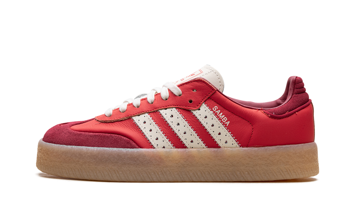 Overkicks - Adidas Sambae Valentines Day (Womens) (JH7287) - vista lateral