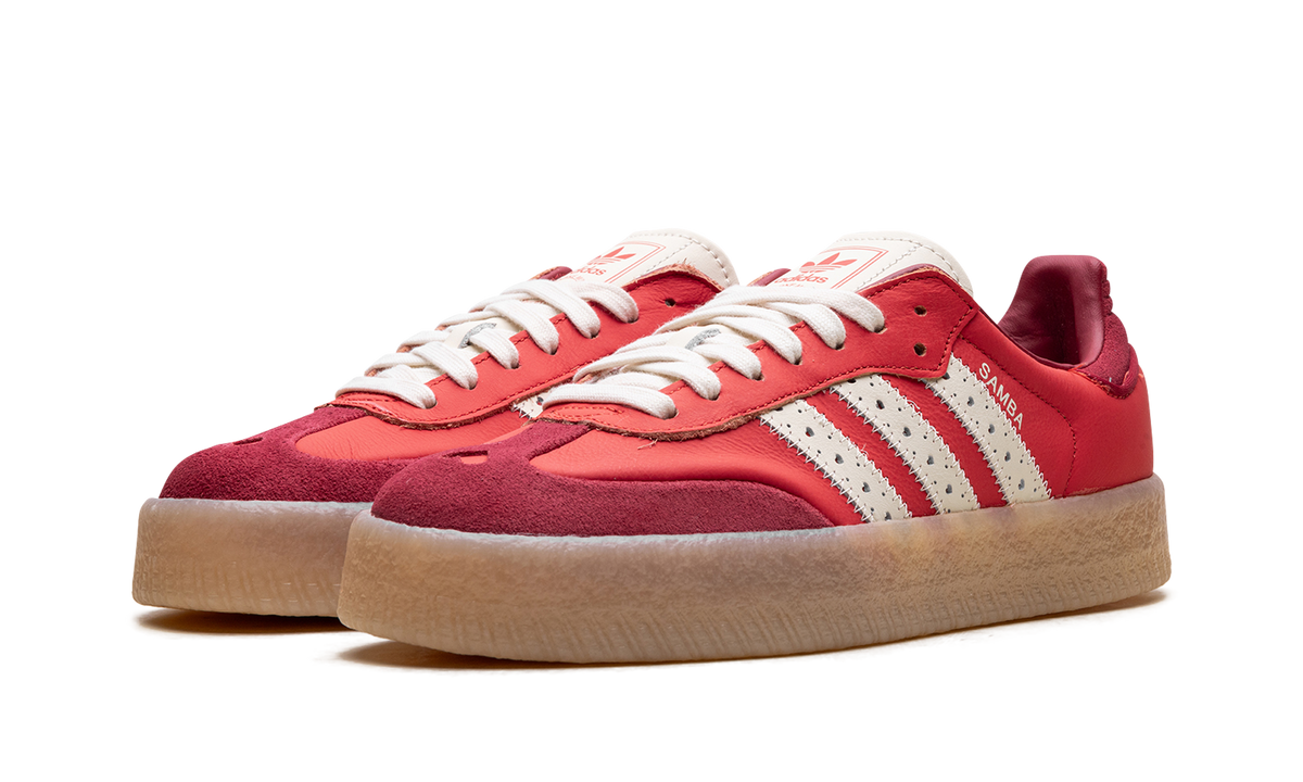 Overkicks - Adidas Sambae Valentines Day (Womens) (JH7287) - vista trasera