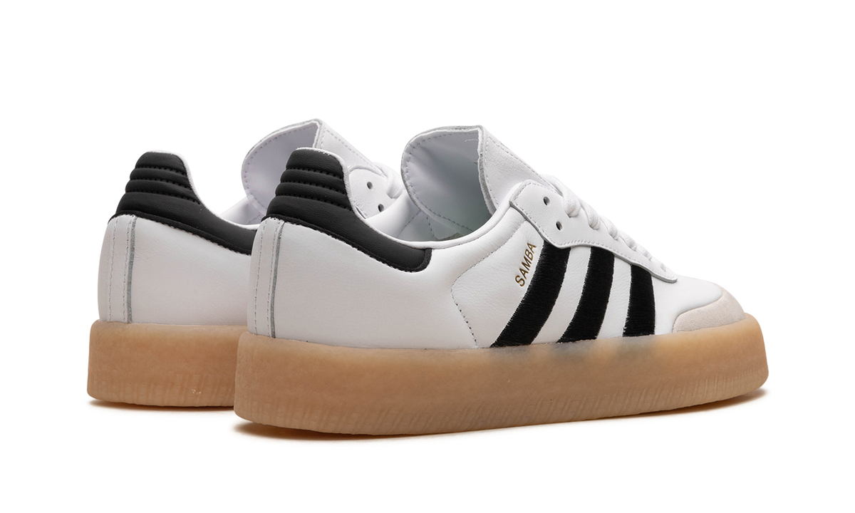 Overkicks - Adidas Sambae White Black Gum (Womens) (IG5744) - par completo