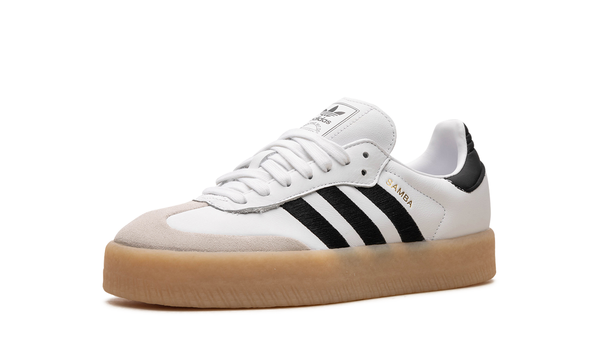 Overkicks - Adidas Sambae White Black Gum (Womens) (IG5744) - detalle suela