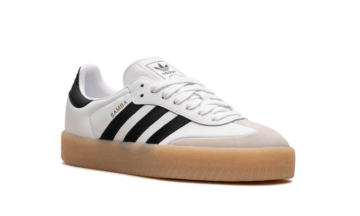 Overkicks - Adidas Sambae White Black Gum (Womens) (IG5744) - detalle lateral interior