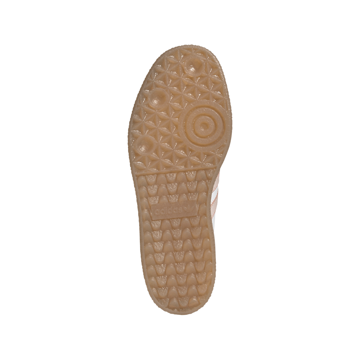 Overkicks - Adidas Sambae White Sandy Pink Red (Womens) (IH4026) - detalle suela