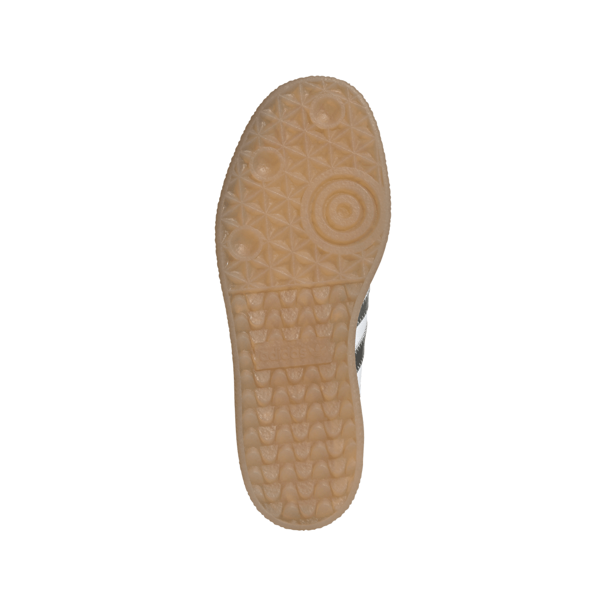 Overkicks - Adidas Sambae White Silver Metallic (Womens) (JS3943) - detalle suela