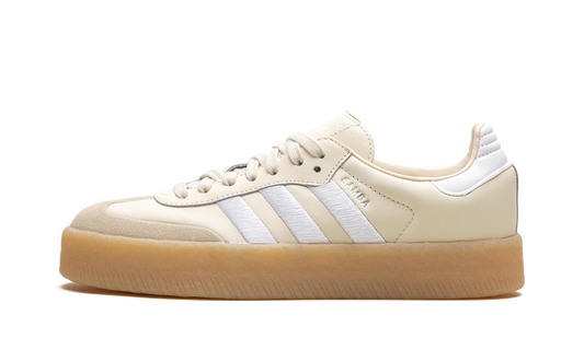 Overkicks - Adidas Sambae Wonder White Gum (Womens) (ID0434) - vista lateral