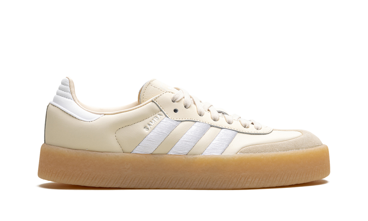 Overkicks - Adidas Sambae Wonder White Gum (Womens) (ID0434) - detalle talon