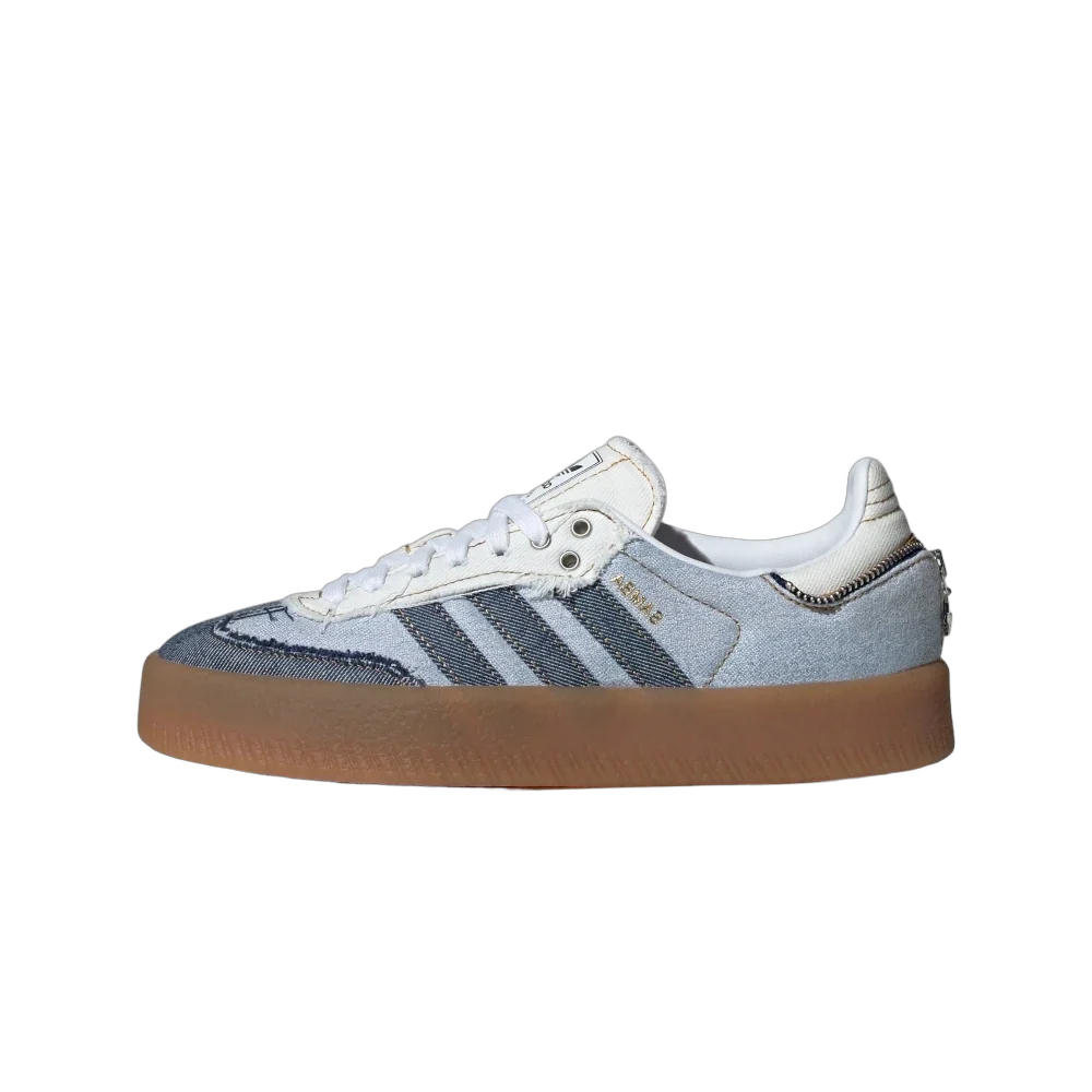 Overkicks - Adidas Sambae atmos Pink Denim (Womens) (II0001) - vista lateral