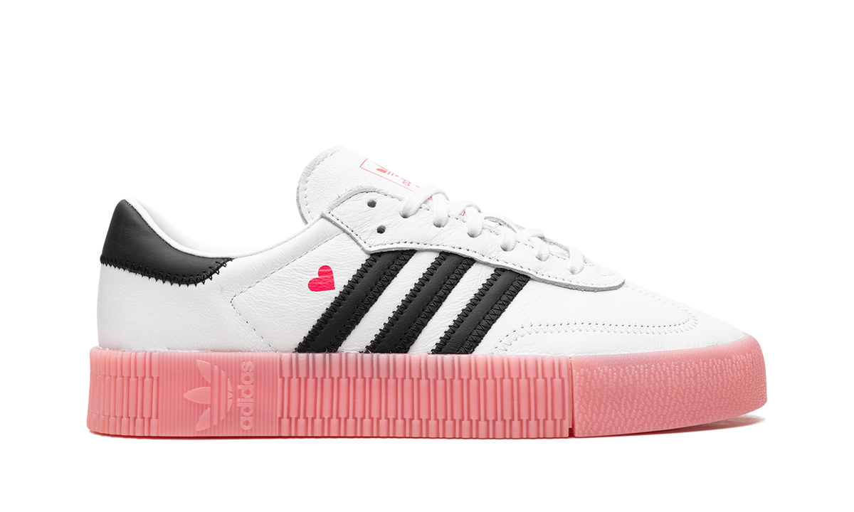 Overkicks - Adidas Sambarose Valentine (Womens) (EF4965) - detalle talon