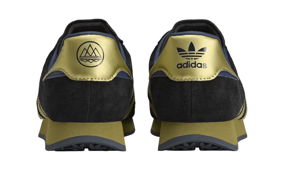 Overkicks - Adidas Samoa II SPZL Tech Indigo Matte Gold (KK4219) - vista superior