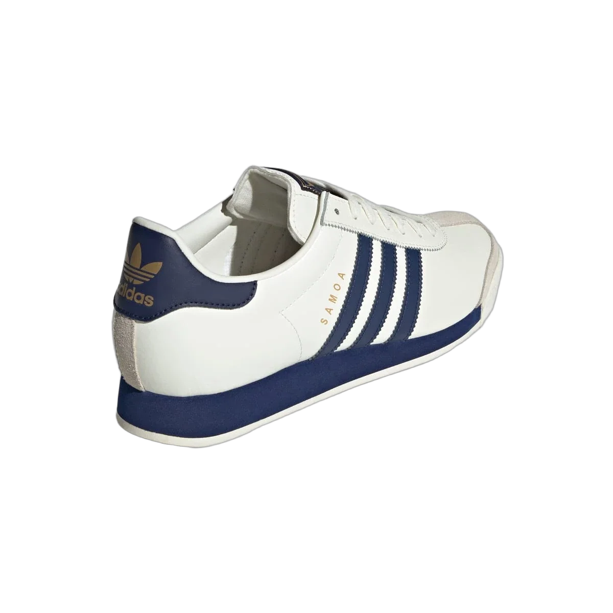 Overkicks - Adidas Samoa Off White Dark Blue Gold Metallic (JQ0047) - vista superior