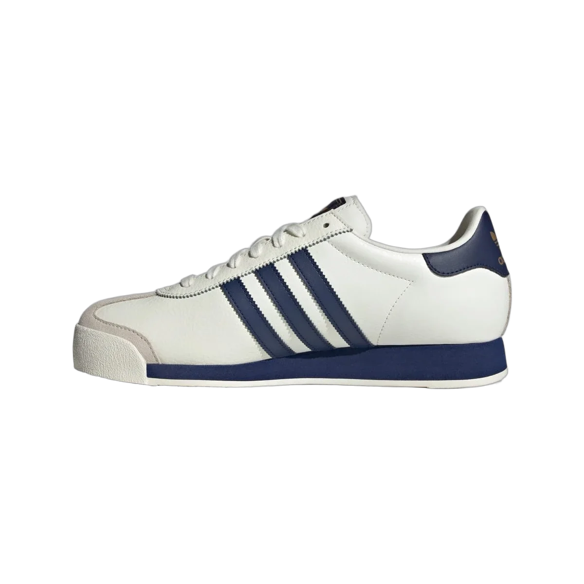 Overkicks - Adidas Samoa Off White Dark Blue Gold Metallic (JQ0047) - detalle talon